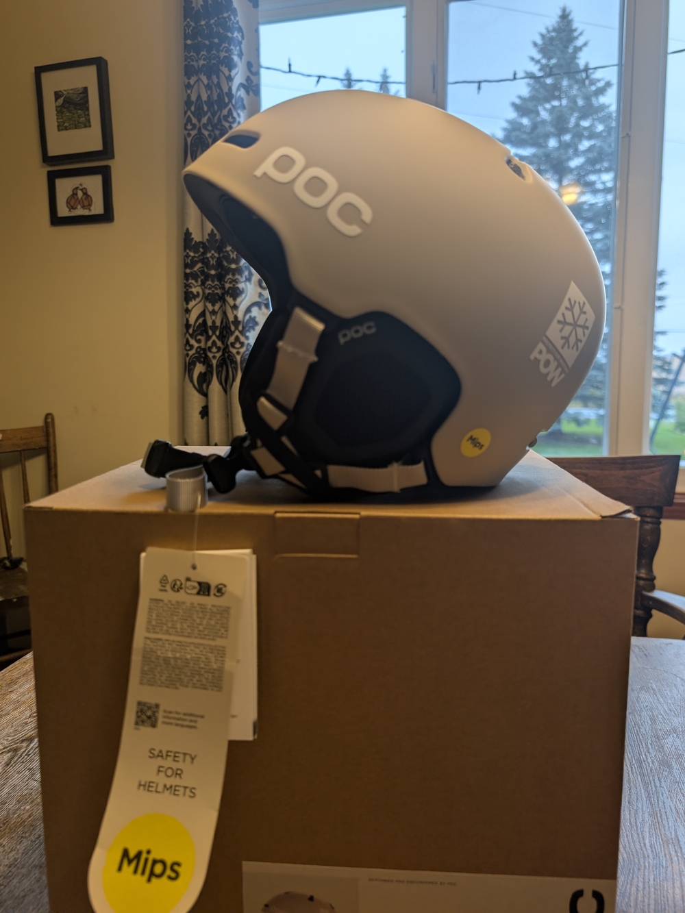 Ski Helmet - POC Fornix MIPS Pow JJ - Mineral Grey Matte